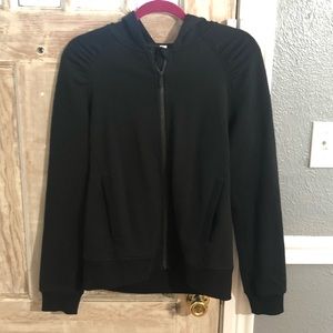 Lululemon zip up light weight black hoodie
